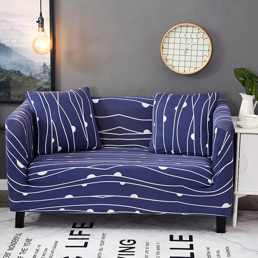 HKM-755091 Non-Slip Polyester Sofa Cover for Modular Sofas - Available in Multiple Sizes and Colors