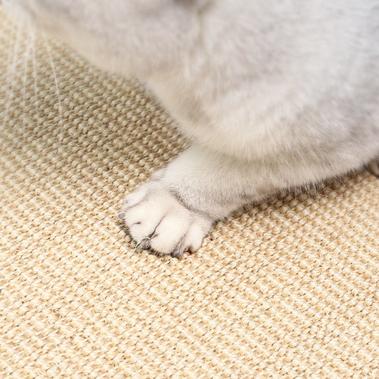 HKM-7566525 Sisal Hemp Cat Scratch Pad for Sofa Protection with Velcro - Multiple Sizes Available