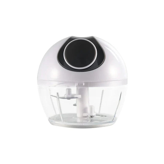 HKM-759955 Manual Food Chopper with 3 Blades for Vegetables, Onions, and Garlic