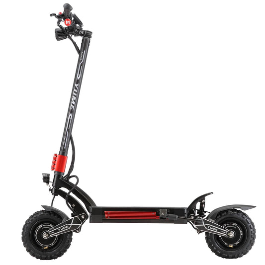 HKM-770771 YUME Raptor Foldable Dual Motor Electric Scooter with LED Lights, 80 KM Range, Waterproof Design