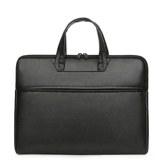 HKM-770963 Large Capacity Waterproof Laptop Sleeve Bag for Men - Professional Briefcase for Notebook and Business Essentials