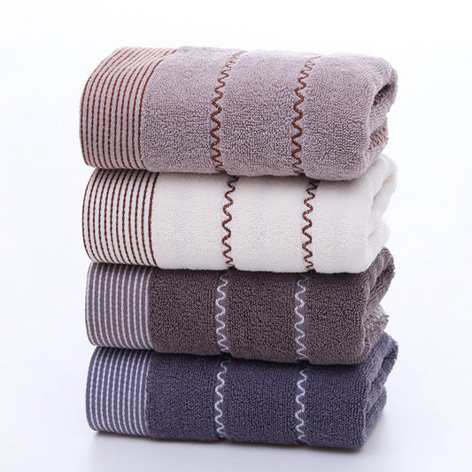 HKM-773139 Cotton Household and Face Towels in Assorted Colors and Patterns