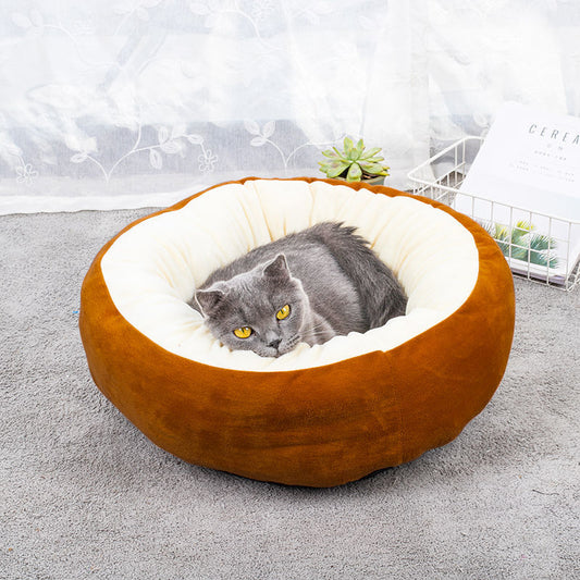 HKM-7776829 Cozy Four Seasons Enclosed Pet Nest in Multiple Colors and Sizes