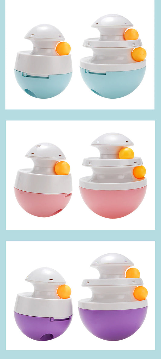 HKM-7789117 Colorful Orbital Ball Tumbler - Available in Blue, Purple, and Pink, Sizes: 10CM x 13CM & 12CM x 16CM
