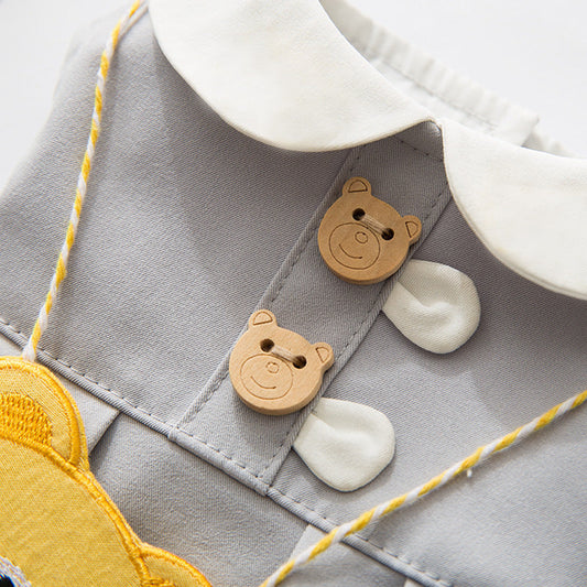 HKM-7806141 Summer Skirt Vest for Small Dogs and Cats in Bear and Carrot Designs