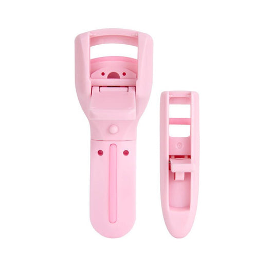 HKM-781011 Long-Lasting Curling Eyelash Curler in Green Pink - Natural Eye Enlargement