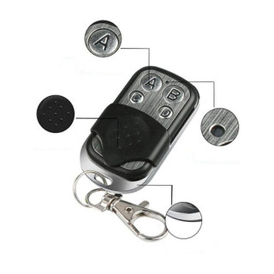 HKM-790739 Universal Four-Button Metal Garage Door Remote Control Key