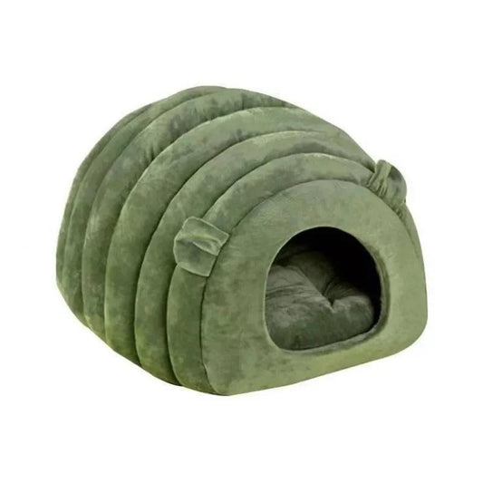 HKM-791187 Cozy Pet Bed and Basket for Cats and Dogs, Ideal for Kittens and Puppies, 38*42*33cm