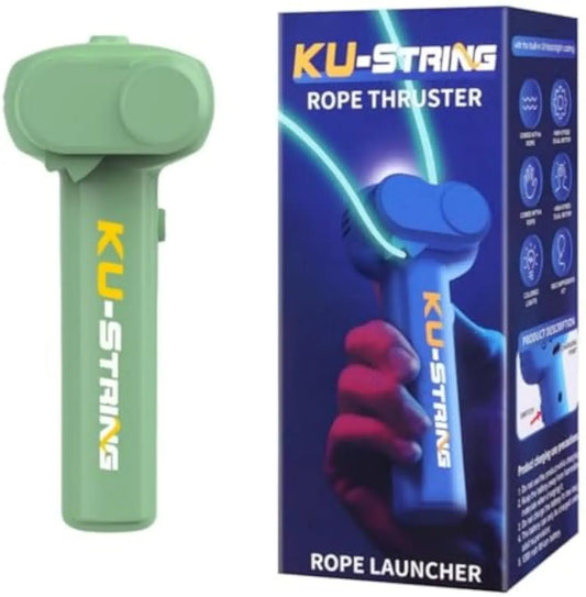 HKM-792787 Glow in the Dark String Rope Launcher Stress Relief Toy for Kids and Teens