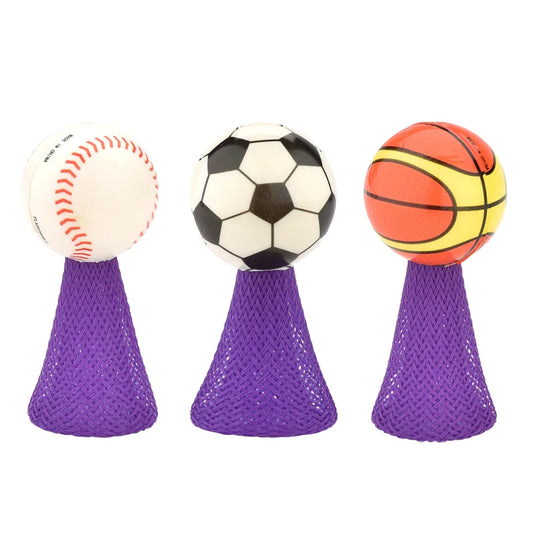 HKM-793235 Interactive PU Bouncing Doll Toy for Kids - Soft Mini Jumping Ball Spring Launcher