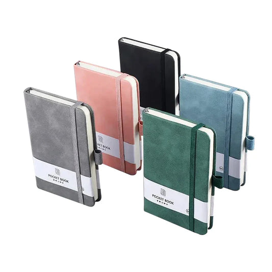 HKM-794259 Custom A5 Hard Cover PU Leather Diary Journal for Students