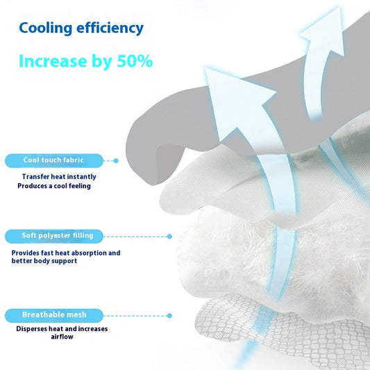 HKM-7953981 Cooling Pet Ice Mat Mattress - Scratch-Resistant Non-Slip Design, Available in Multiple Colors and Sizes
