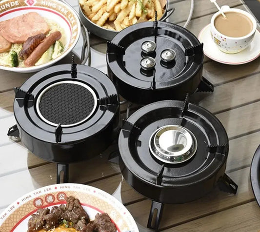 HKM-795795 Portable Fast Boiling Gas Stove for Camping and Hiking - Lightweight and Easy to Carry