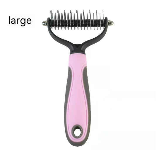 HKM-7969213 Stainless Steel Pet Hair Unknotting Comb for Dogs and Cats in Various Sizes and Colors