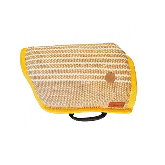 HKM-7974205 Dog Training Open Sleeve – Durable Linen Nipping Sleeve Protector with Color Edges