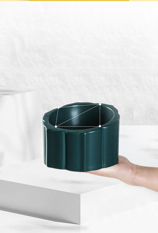 HKM-8035133 Automatic Ceramic Cat and Dog Feeding Bowls - Available in Various Colors