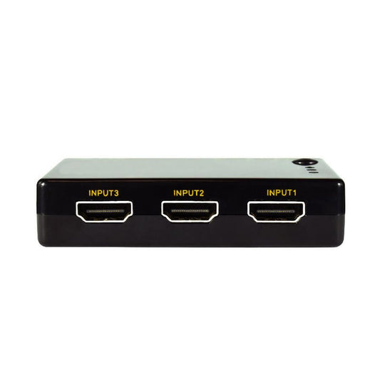 HKM-804563 HDMI 3-Port Video Switcher with 4K Support and Remote Control