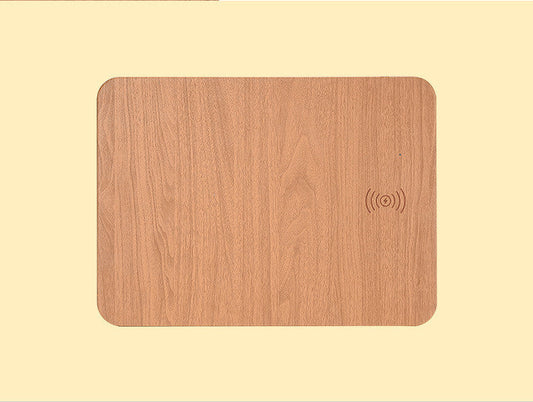HKM-808851 Wooden Wireless Charger with QI Certification and Fast Charging Capability