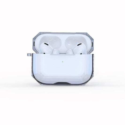 HKM-810131 TPU Protective Cover for AirPods 1, AirPods 2, and AirPods Pro - Simple Transparent Design
