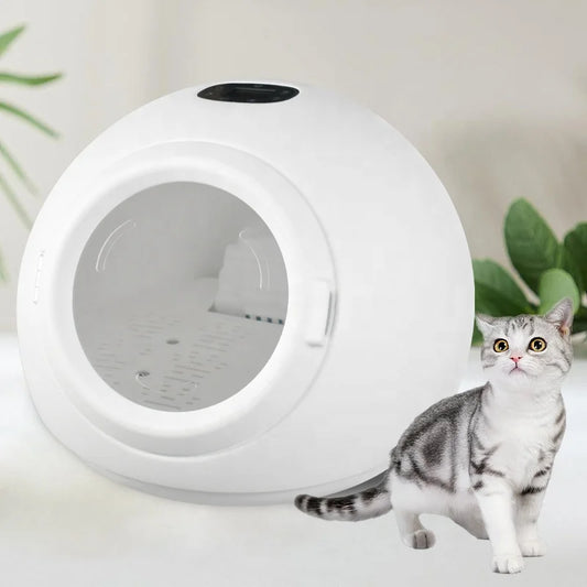 HKM-810195 Eco-Friendly Ultra Quiet 55L Pet Dryer Cabin with 5-90 Min Timer for Cats and Small Animals