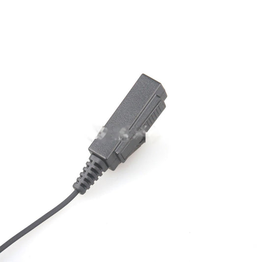 HKM-811283 Intercom Air Duct Headphone Cord with Long Microphone - Model MT218L-PM03, 100cm Length, General Compatibility