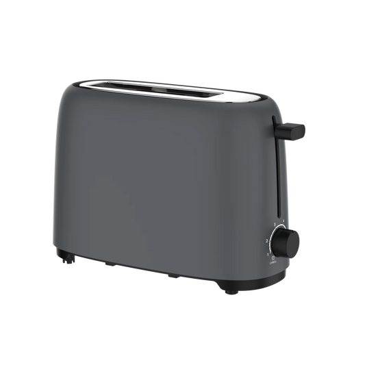 HKM-813139 Single Slot Cool Touch Toaster with Extra Wide Slot and 6 Browning Settings, Includes Removable Crumb Tray
