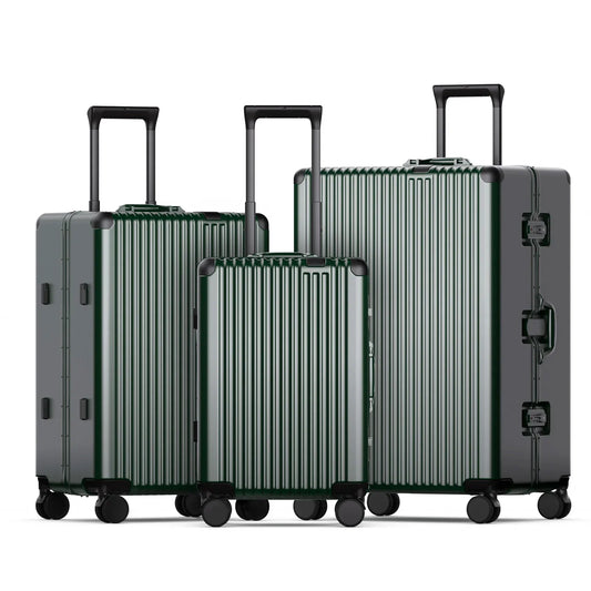 HKM-814931 20 Inch Carry-On PC Trolley Case with Aluminium Frame for Stylish Travel