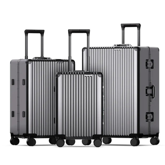 HKM-814931 20 Inch Carry-On PC Trolley Case with Aluminium Frame for Stylish Travel