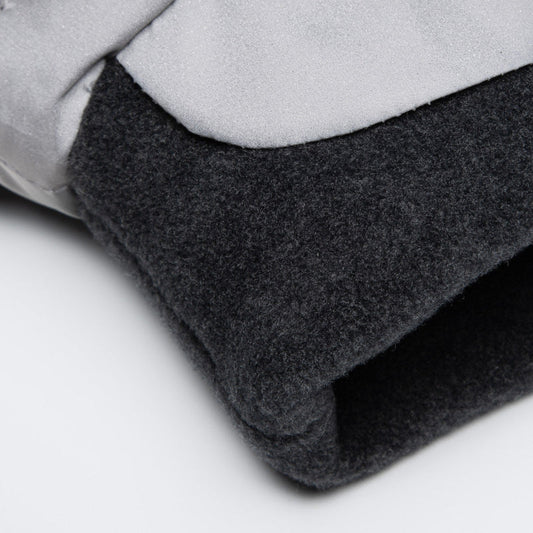 HKM-8176317 Cozy Solid Color Gray T-shirt for Pets - Non-stick Wool Silk Fabric