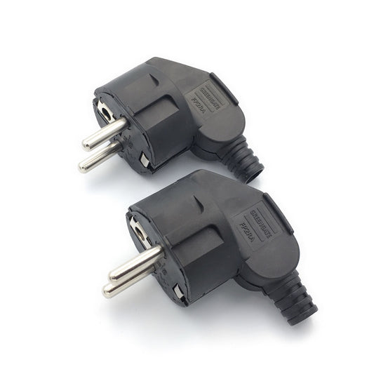 HKM-819347 European Plug Adapter for Wiring Assembly in South Korea and Russia, ROHS Certified