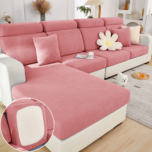 HKM-822355 Four Seasons Universal Elastic Sofa and Cushion Cover in Solid Colors