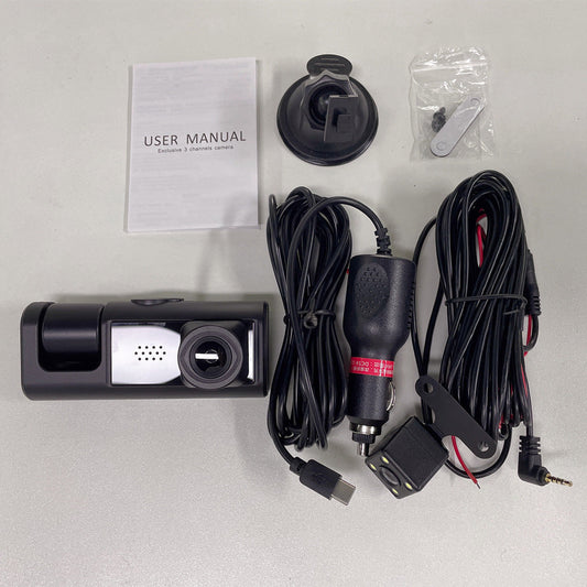HKM-823763 Three-Lens Night Vision Vehicle Data Recorder for Enhanced Driving Safety