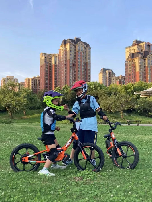 HKM-825171 Kids Electric Balance Bike 12" with 36V Lithium Battery, Aluminum Frame, 250W Motor, One Seat Capacity