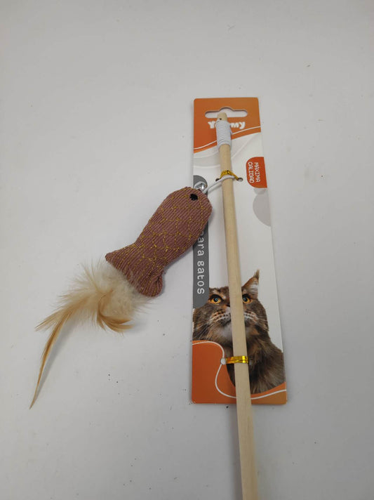 HKM-8253629 Interactive Cat Teasing Stick Toy for Engaging Play Sessions