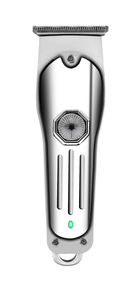 HKM-825811 Cordless Rechargeable Hair Clipper with T-Blade for Precision Cutting and Low Noise Operation