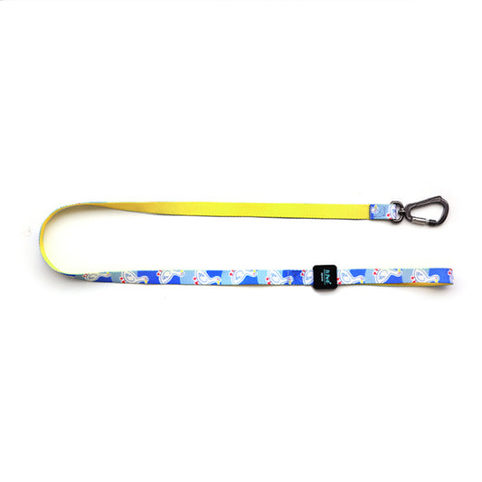 HKM-8295101 Nylon Traction Rope Dog Leash - 120CM Durable Design for Comfortable Walking
