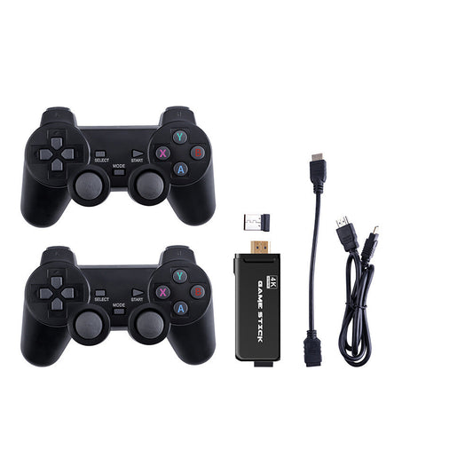 HKM-830675 Wireless HDMI Game Console with Dual Controllers and 32GB Storage for RPG Games, Open Source System, Compatible with TV