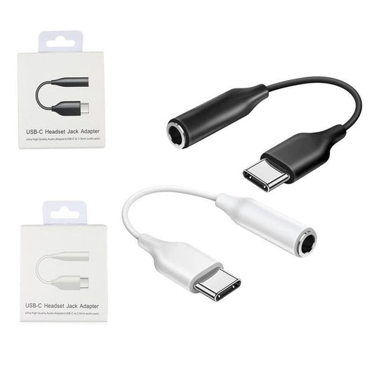 HKM-830739 High-Quality 3.5mm Digital Decoding DAC Audio Cable - 95cm, White & Black, TPE Wire