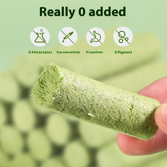 HKM-8318397 Freeze-Dried Cat Grass Stick for Dental Care and Nutrition - 6-Pack Snacks