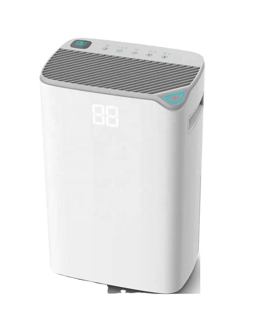 HKM-832531 Keri 34-Pint WiFi Dehumidifier with Adjustable Humidistat and Auto Restart Function