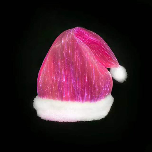 HKM-836563 Multicolor LED Light-Up Christmas Hat for Festive Holiday Cheer