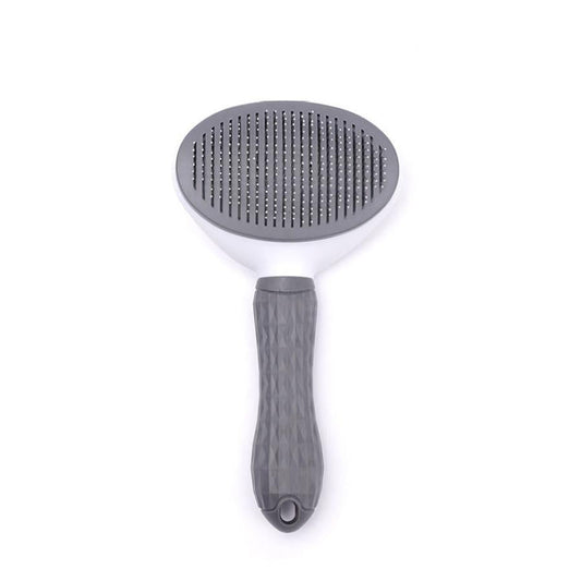 HKM-837011 Pet Grooming Comb for Cats and Dogs - Detachable Bristle Design for Easy Hair Removal and Massage Care