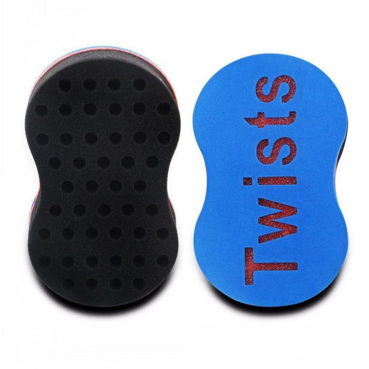 HKM-837907 Curly Hair Twist Sponge - 14.5 x 9.5 x 5.5 cm, Made of Soft Sponge Material