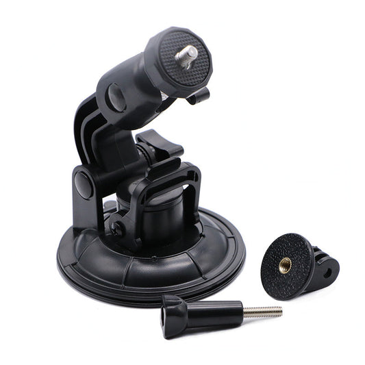 HKM-840787 Strong Big Suction Cup for Action Cameras - 9cm Diameter with Screw and Adapter