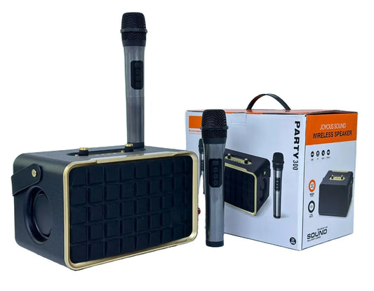 HKM-841555 Outdoor Wireless Bluetooth Speaker with Microphone for Home and Desktop Use