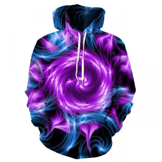 HKM-850003 Sweatshirt Long Sleeves Hoodie 3D Printed Casual Hooded Sweatshirt OEM Custom logo Clothing