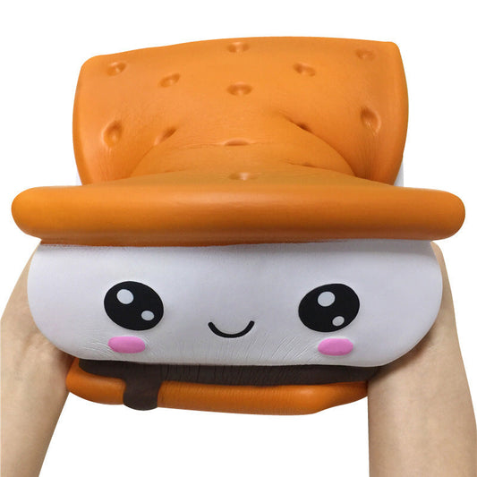 HKM-8504253 Super Large Slow Resilience Biscuit Shaped Toy for Relaxation and Fun