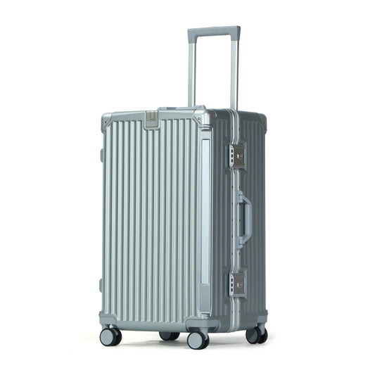 HKM-863507 Aluminium Frame PC Trolley Case Travel Suitcase with Durable Wheels