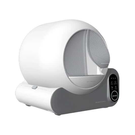 HKM-867859 Smart Cat Litter Box with Automatic Cleaning and Wi-Fi App Control, 70L Capacity
