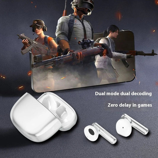 HKM-870035 Wireless Half-Ear Noise Cancelling Zinc Alloy Earphones TWS Headset